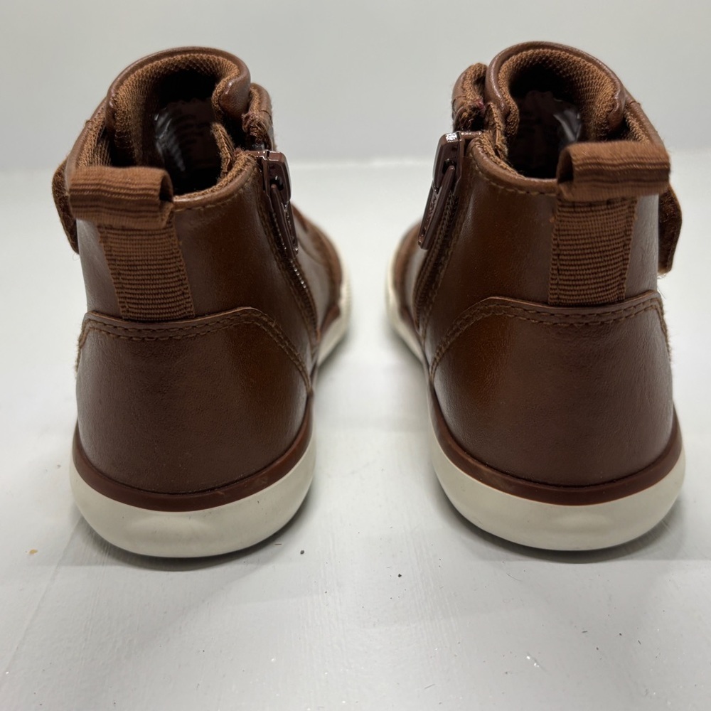 Wonder Nation Brown Kids High-Top Sneakers size 10 - Picture 6 of 10